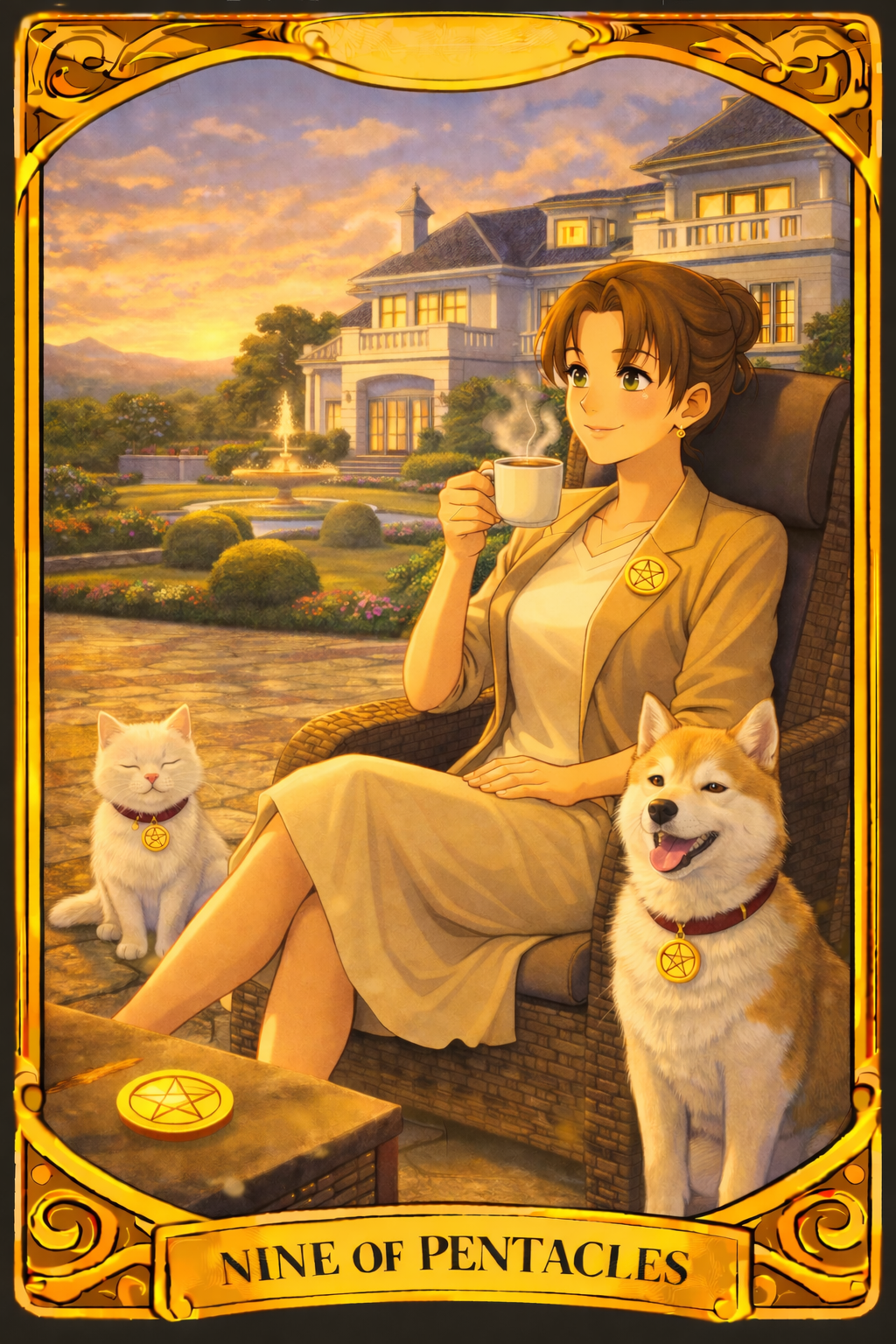 Nine of Pentacles